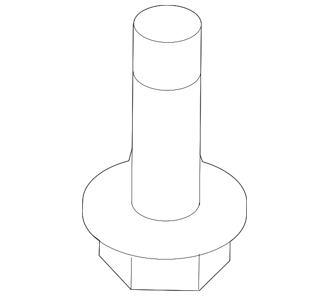 Motor Bolt - Volkswagen (N-908-848-01)