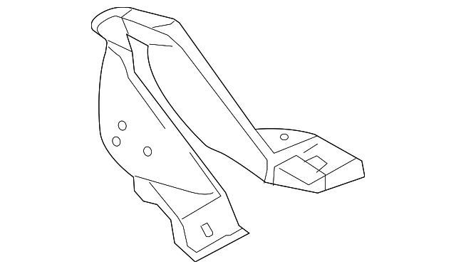 Duct - Volkswagen (1J0-819-803-A)