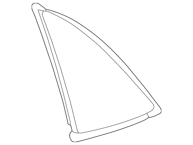 Quarter Glass - Volkswagen (1C0-845-042-M)