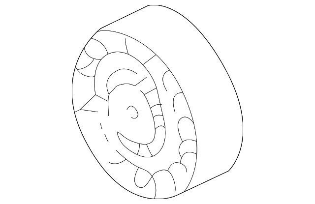 Accessory Drive Belt Tensioner Pulley - Volkswagen (028-145-278-E)