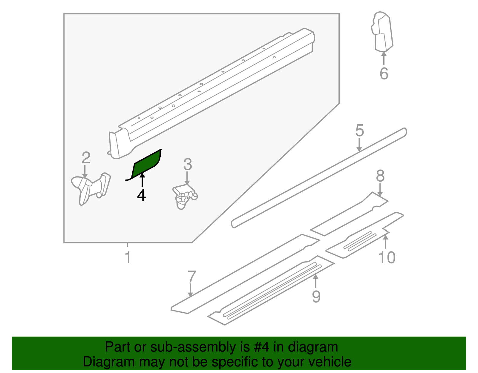 Flap - Volkswagen (3B0-853-917-B41)