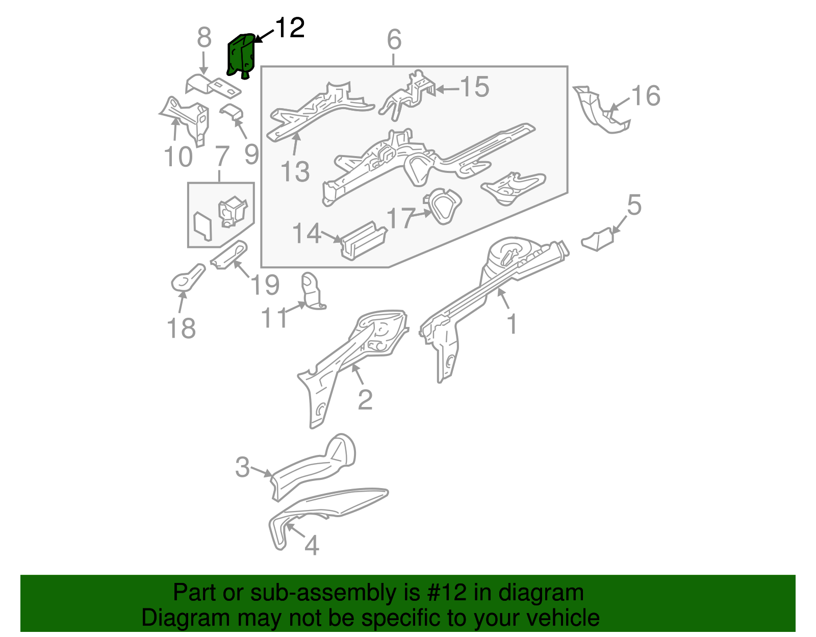 Support - Volkswagen (1C0-806-591-B)