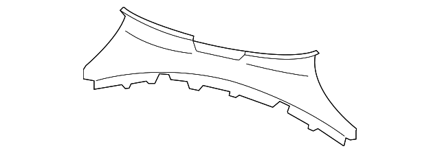 Rear Panel Trim - Volkswagen (1C0-863-459-F-B41)