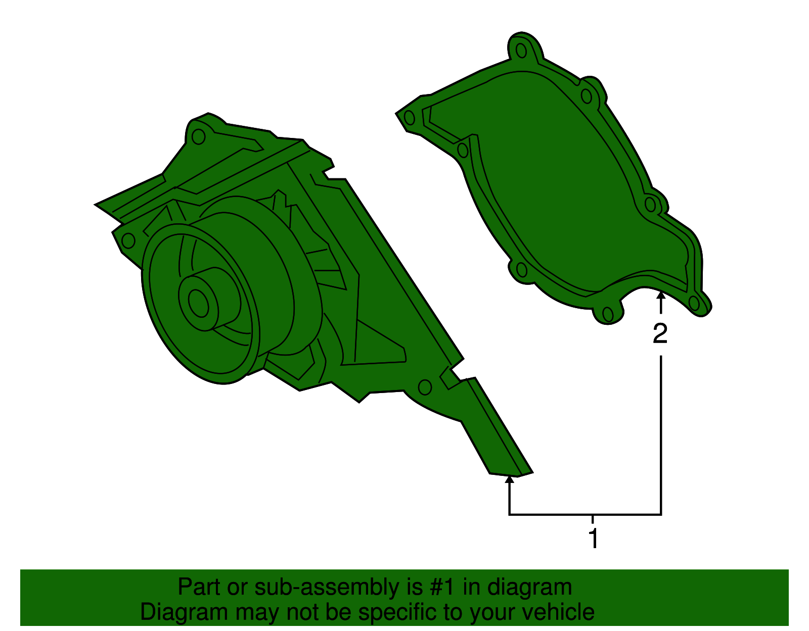 Water Pump - Volkswagen (077-121-004-P)