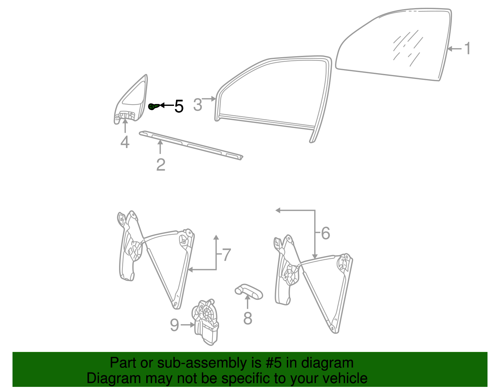 Corner Trim Clip - Volkswagen (3B0-837-732)