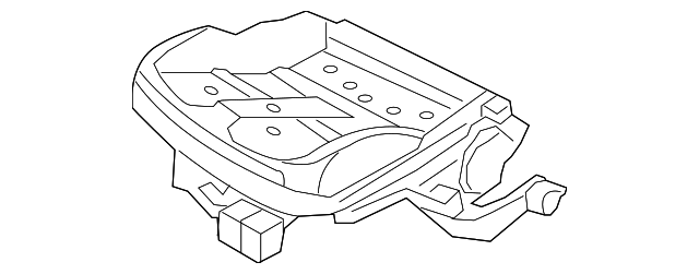 Seat Frame - Volkswagen (1C0-881-106-N)