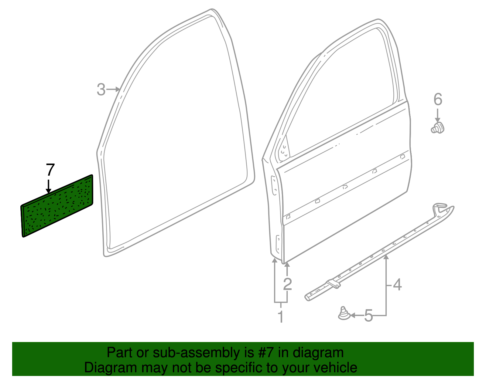 Sound Absorber - Volkswagen (323-863-950)