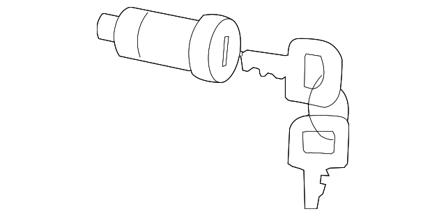 Lock Cylinder - Volkswagen (1C0-857-113)