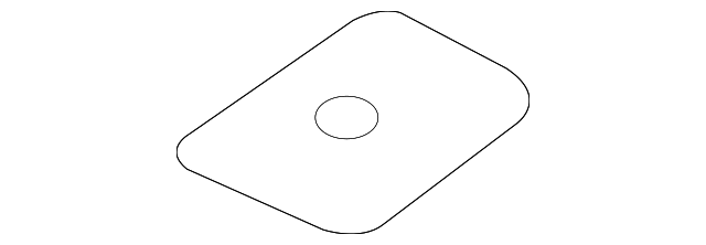 Seat Belt Reinforced - Volkswagen (443-803-377-D)