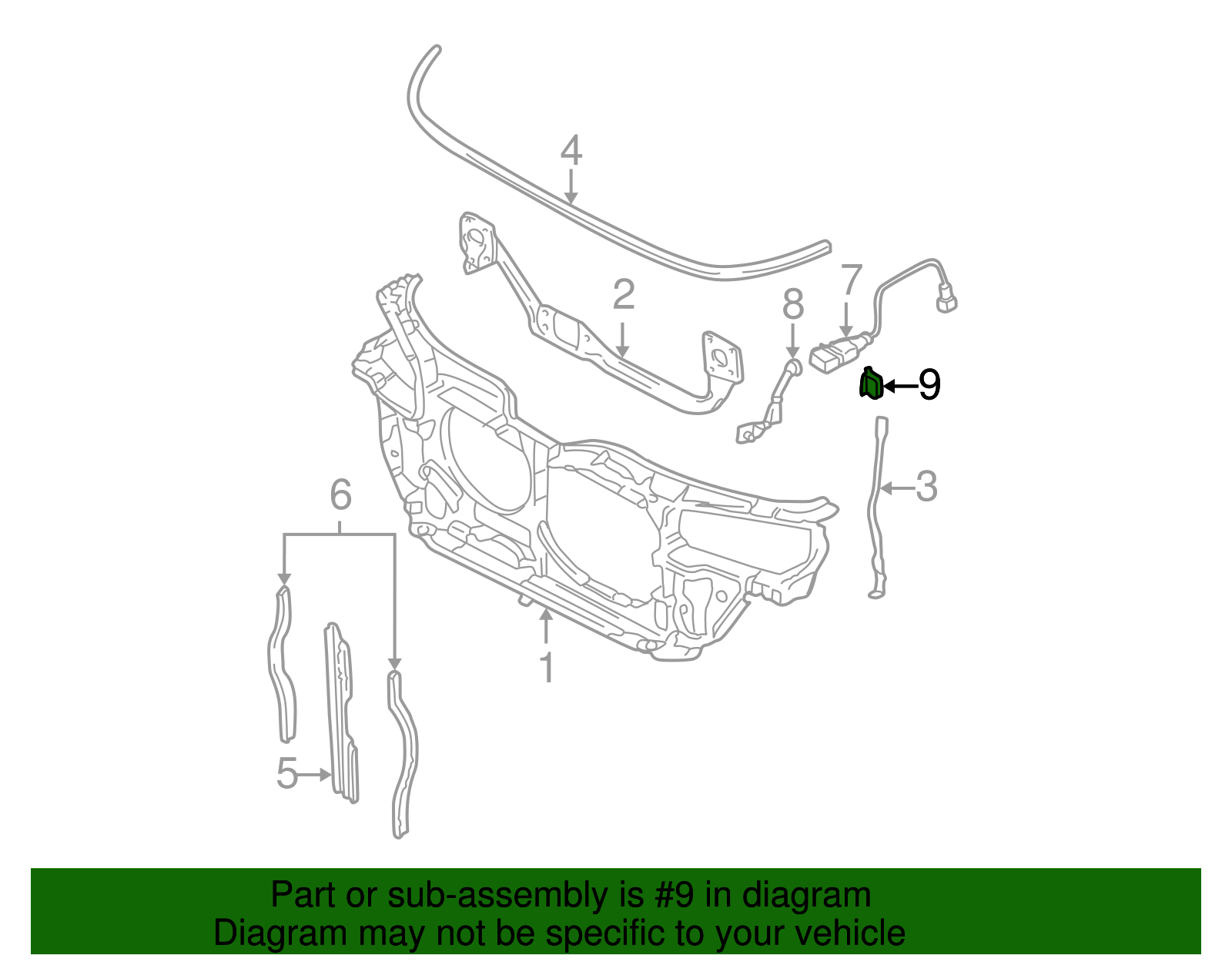 Temp Sensor Retainer - Volkswagen (N-906-539-01)