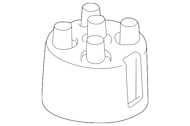 Distributor Cap - Volkswagen (051-905-207)