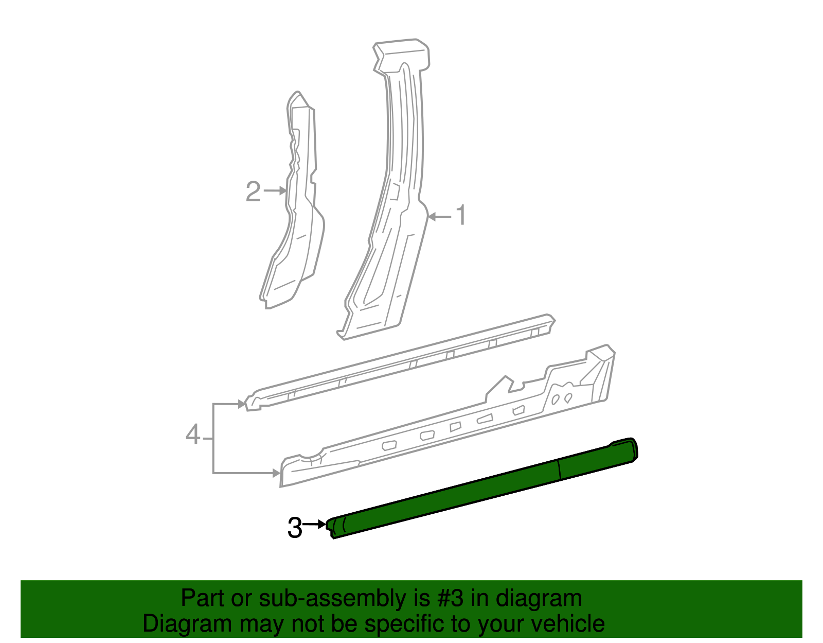 Rocker Panel - Volkswagen (1C0-809-673)