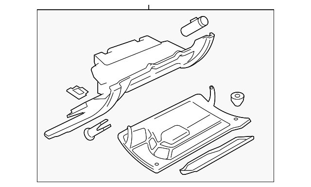Glove Box Assembly - Volkswagen (1C1-880-247-G-08H)