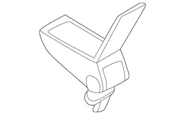 Armrest Assembly - Volkswagen (3B0-864-209-S-FEA)