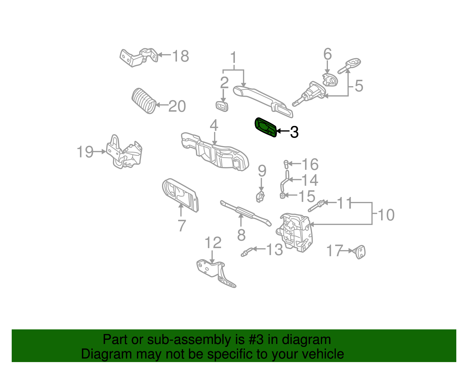 Gasket - Volkswagen (3B0-837-211-9B9)