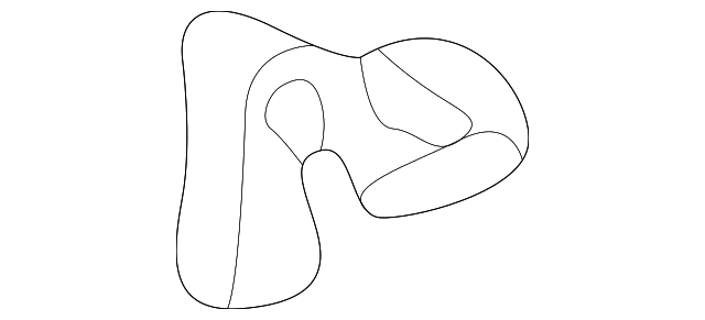 Seat Back Frame Cover - Volkswagen (8L0-886-197-A-9B9)