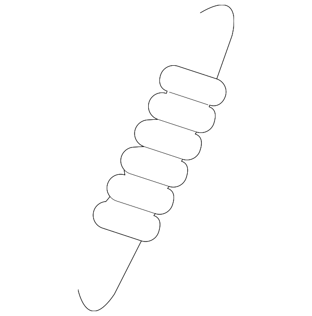 Release Cable Spring - Volkswagen (1J3-881-619)