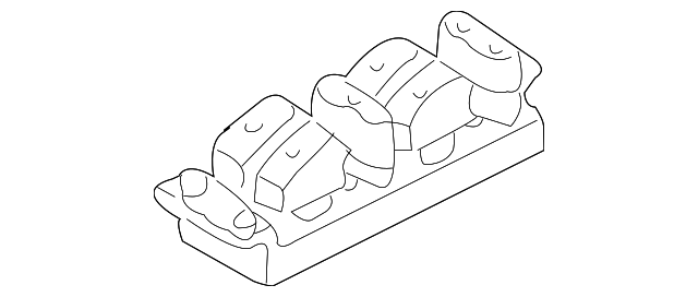 Window Switch - Volkswagen (1H0-959-855-01C)