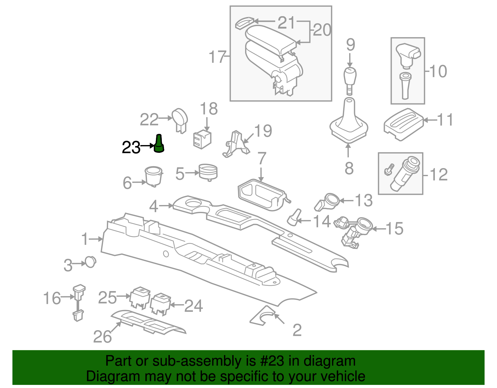 Hinge Cover Adapter - Volkswagen (WHT-001-759)