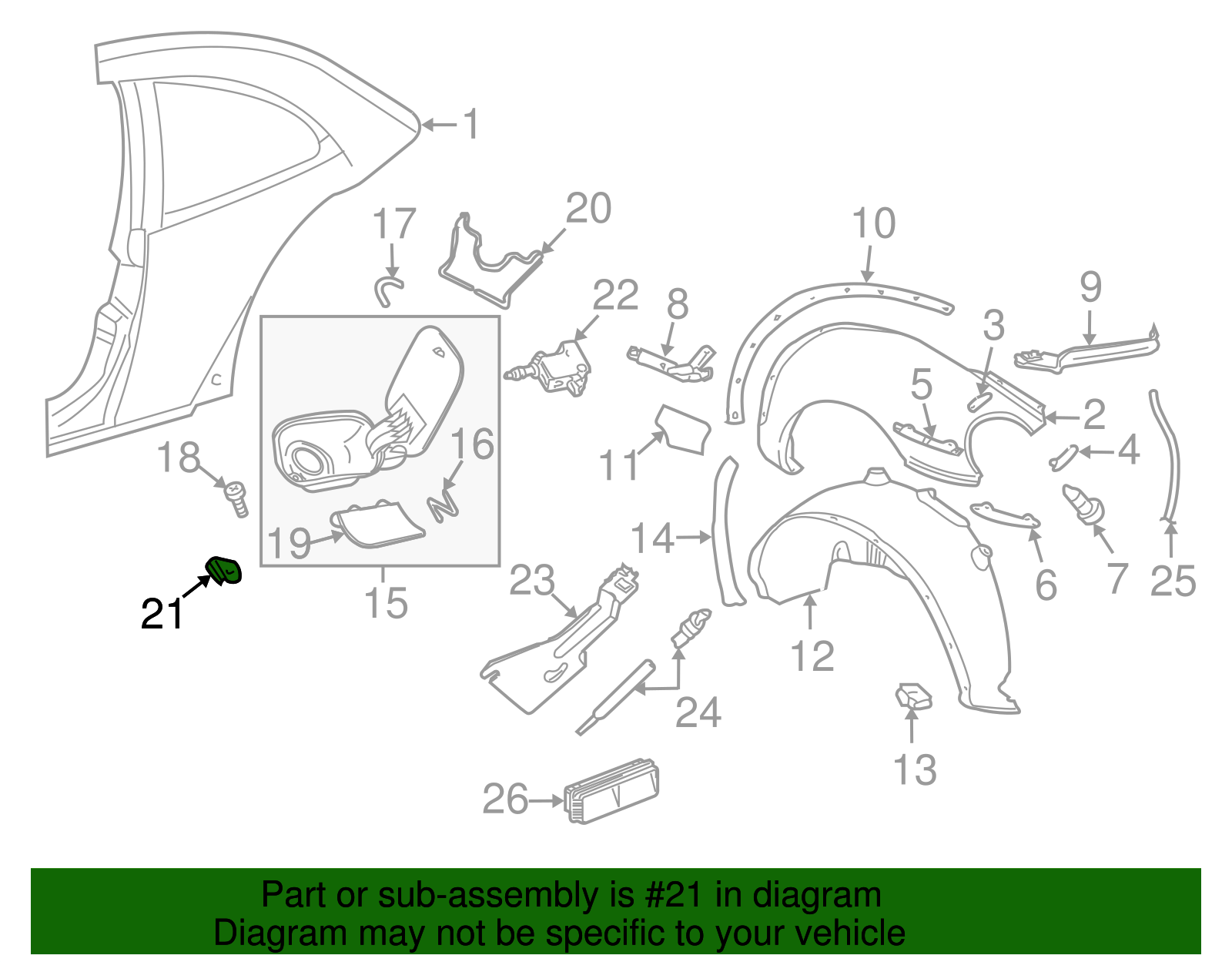 End Plate - Volkswagen (1C0-809-655-A)