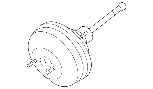 Power Brake Booster - Volkswagen (1J1-614-106-F)