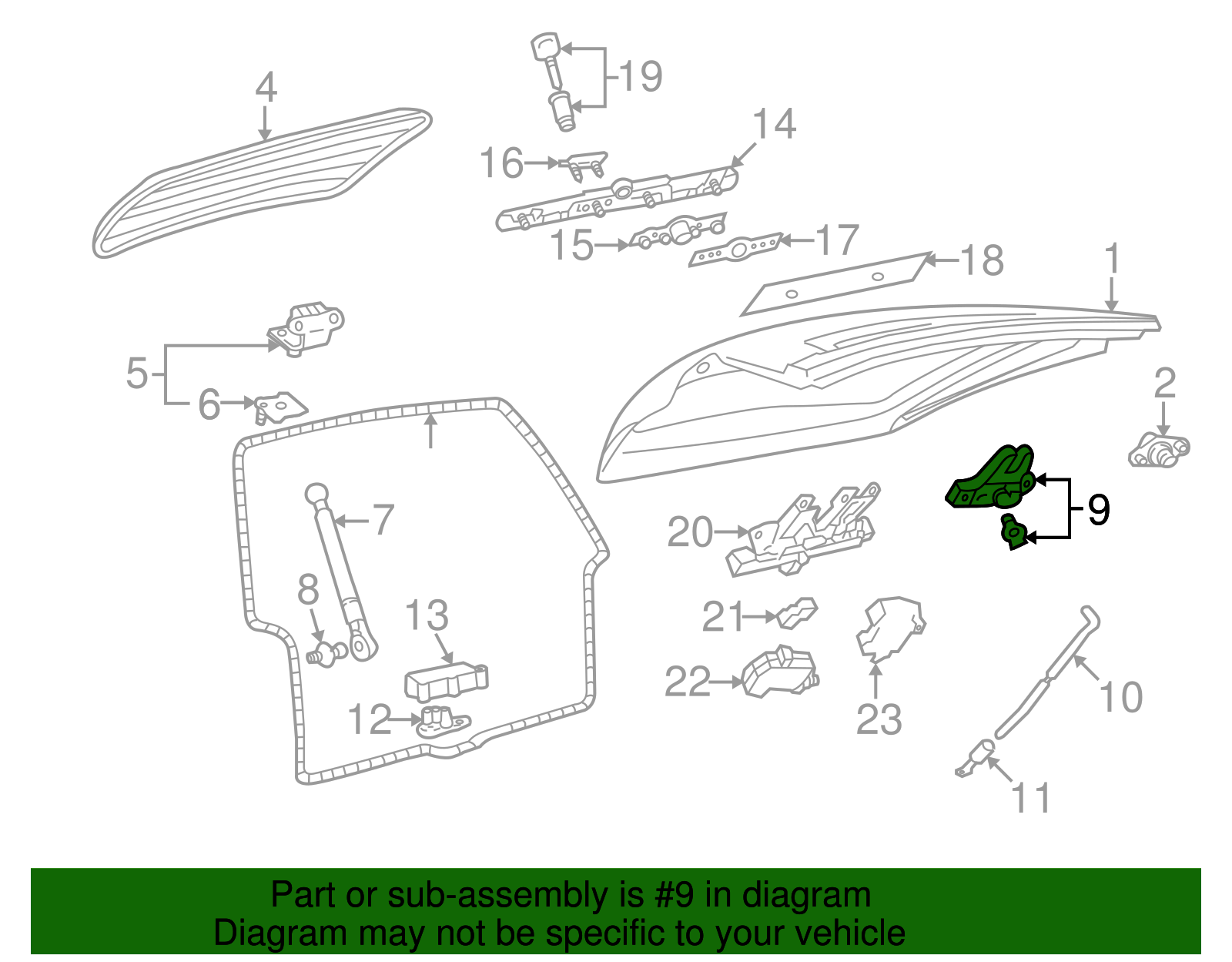Lock - Volkswagen (3B9-827-505-C-B41)