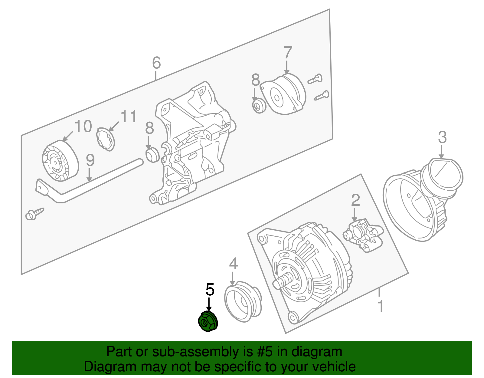 Pulley Nut - Volkswagen (030-903-181)