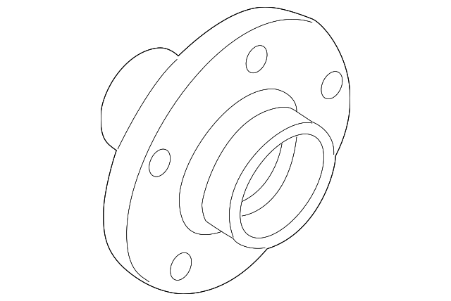 Hub - Volkswagen (1J0-407-613-G)