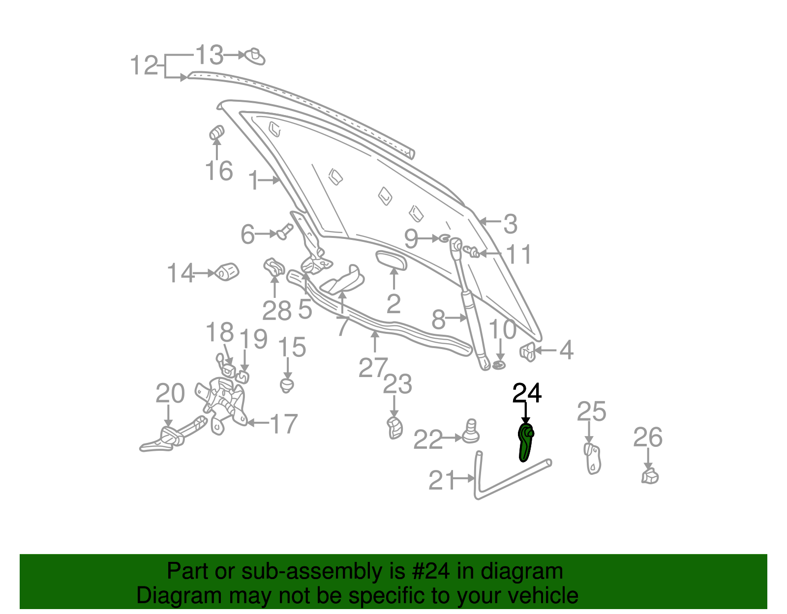 Handle - Volkswagen (7E1-823-533-9B9)