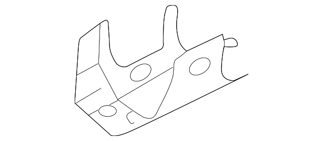 Muffler Bracket - Volkswagen (1J0-803-545)