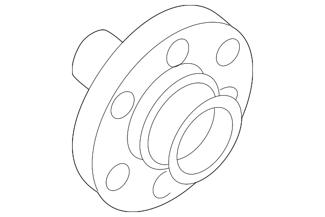 Hub - Volkswagen (4A0-407-615-G)