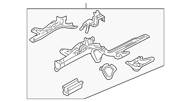 Rail Assembly - Volkswagen (1C0-803-091-F)