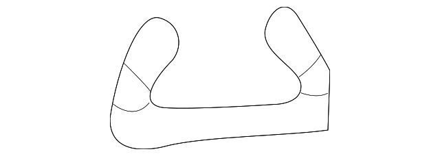 Belt & Retractor Guide - Volkswagen (1C0-857-817-B)