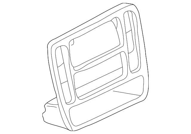 Center Bezel - Volkswagen (3B0-858-069-AT-2AQ)