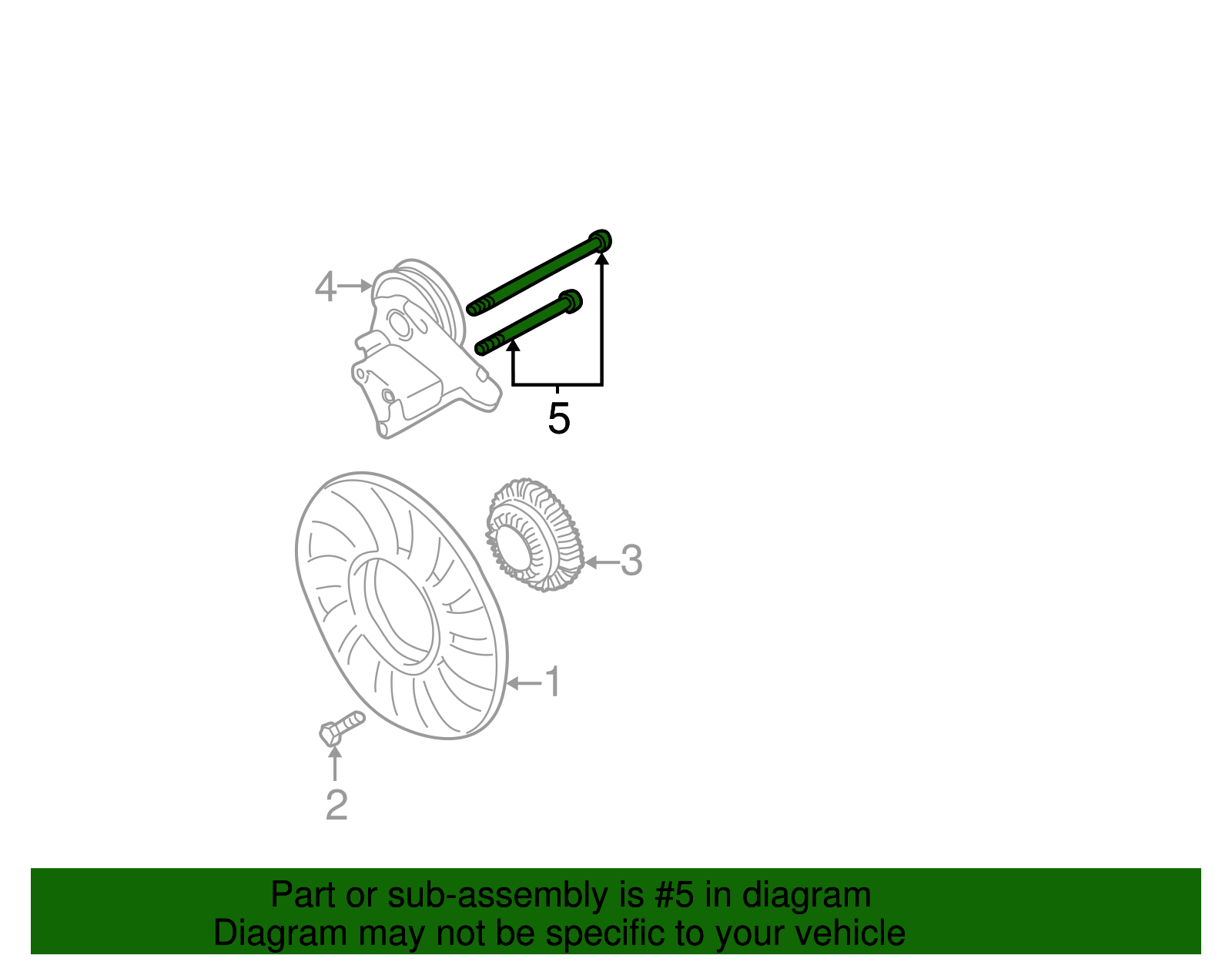 Mount Bracket Bolt - Volkswagen (N-044-714-1)