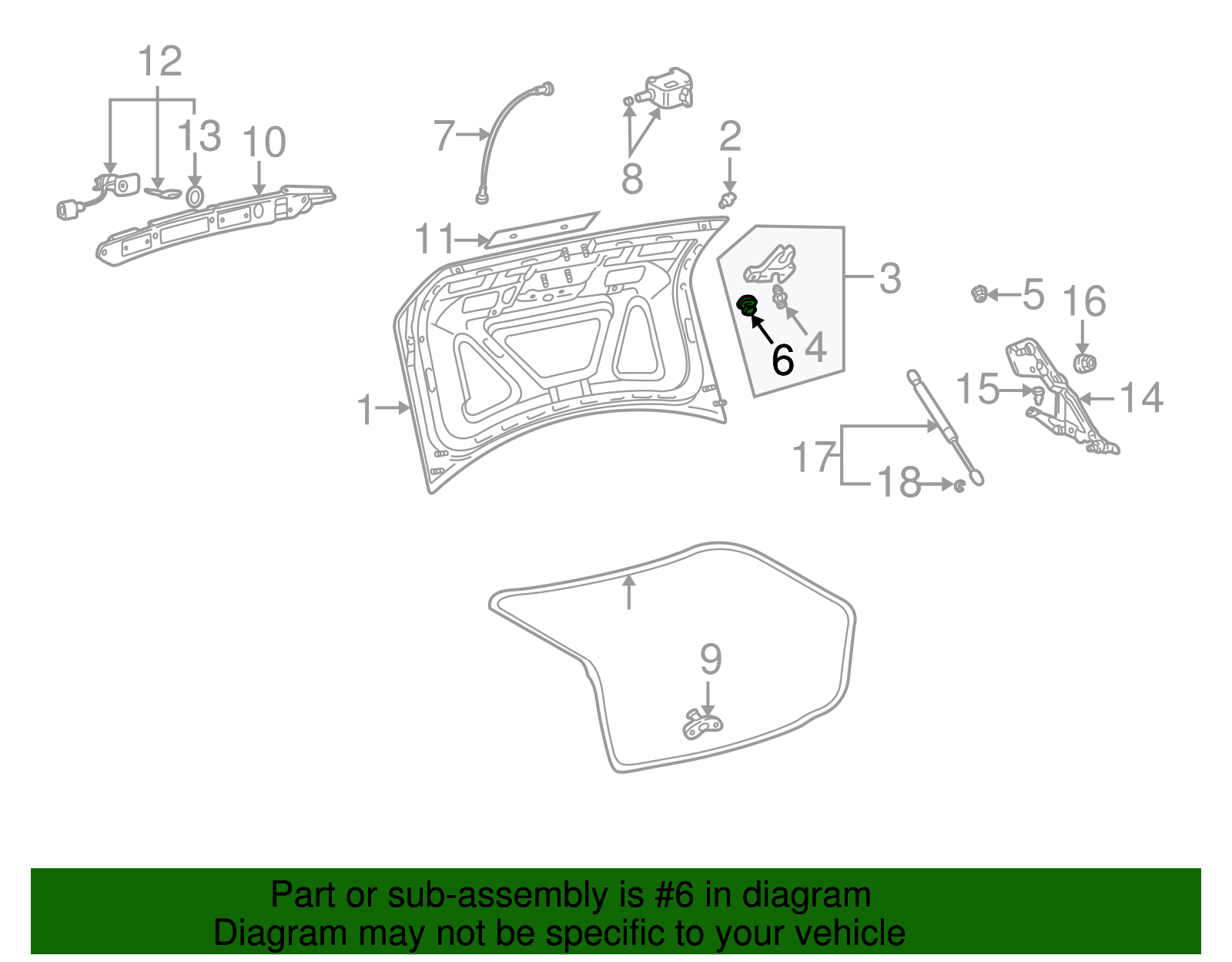 Switch - Volkswagen (8D5-959-489)