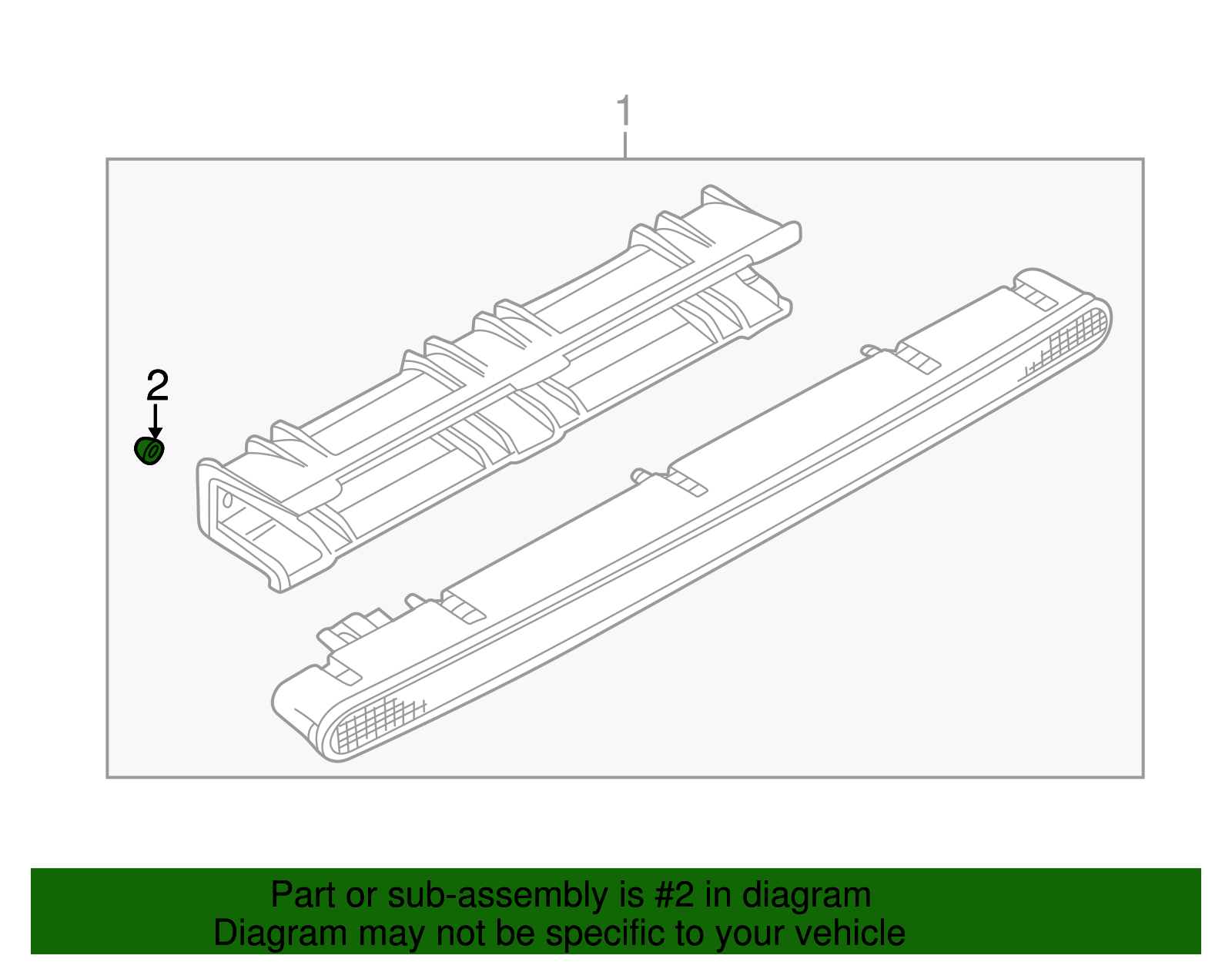 Stop Lamp Assembly Nut - Volkswagen (N-011-181-2)