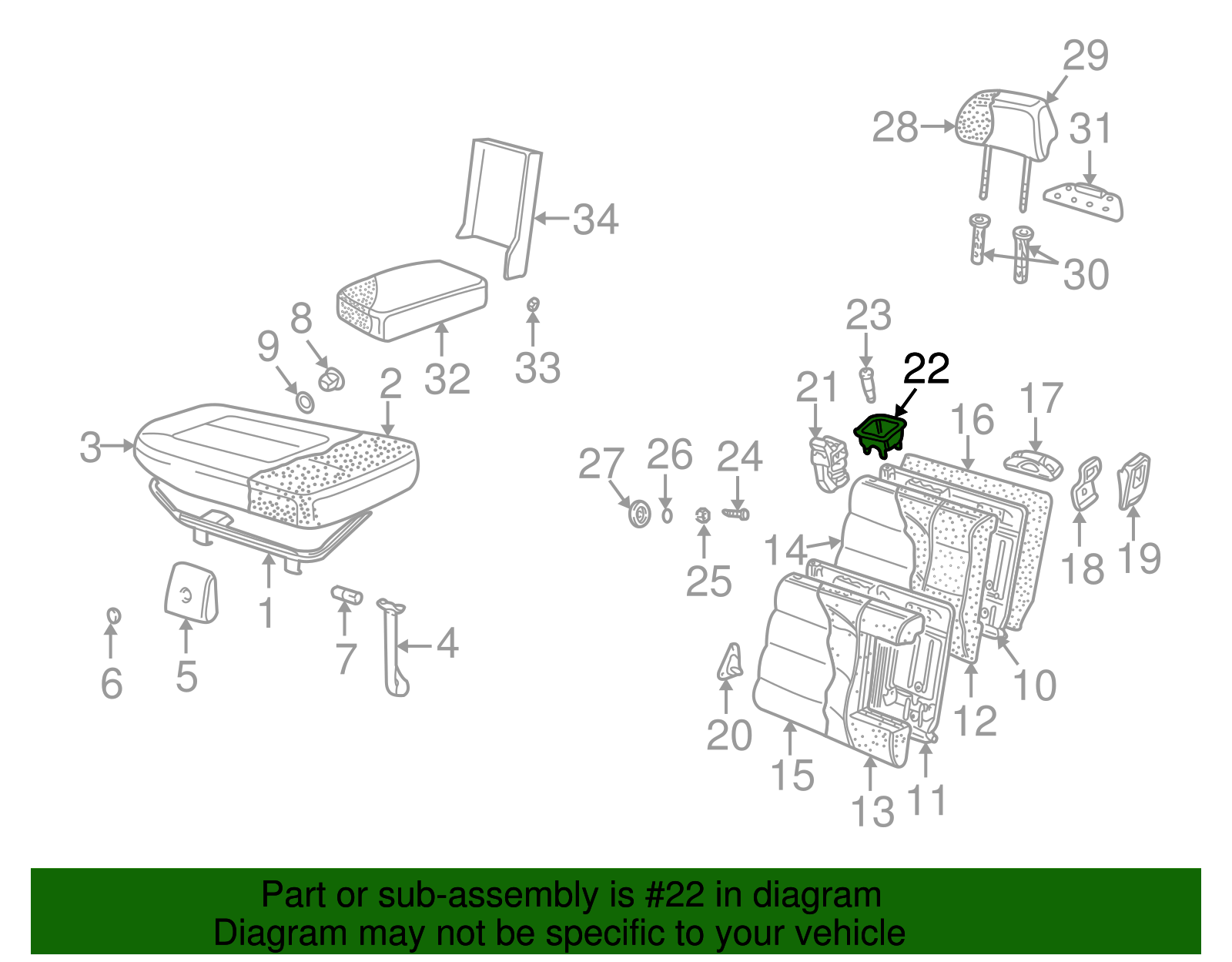 Lock Bezel - Volkswagen (3B9-885-747-B-B41)