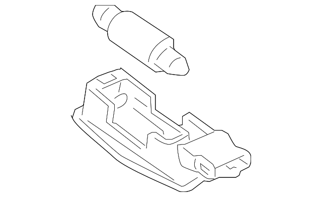Visor Lamp - Volkswagen (3B0-947-109-Y20)