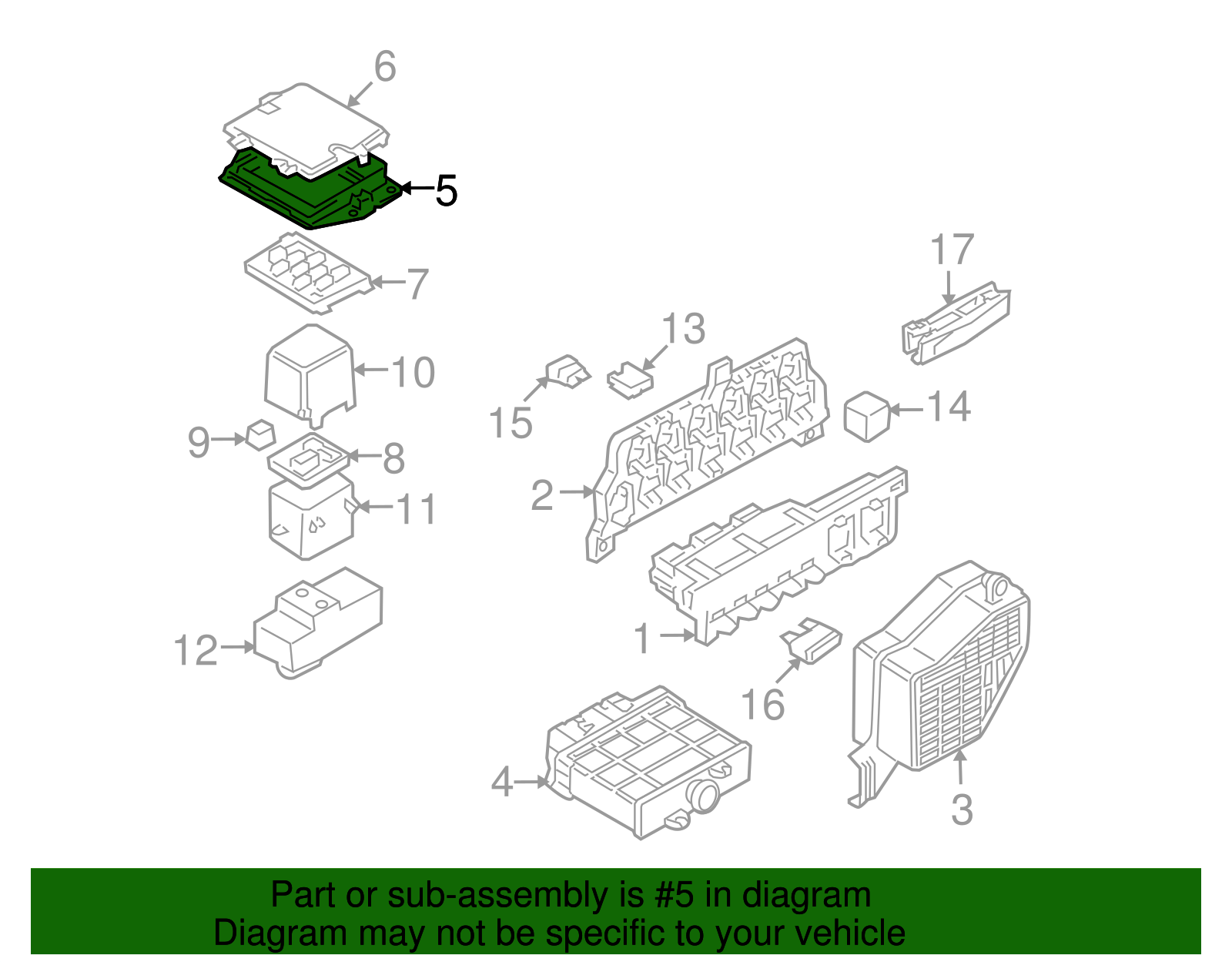 Contact Housing - Volkswagen (1J0-941-369)
