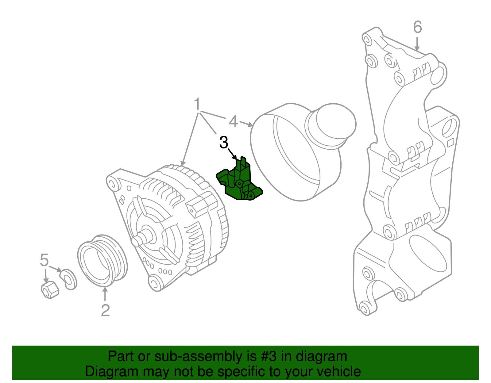 Voltage Regulator - Volkswagen (038-903-803-K)