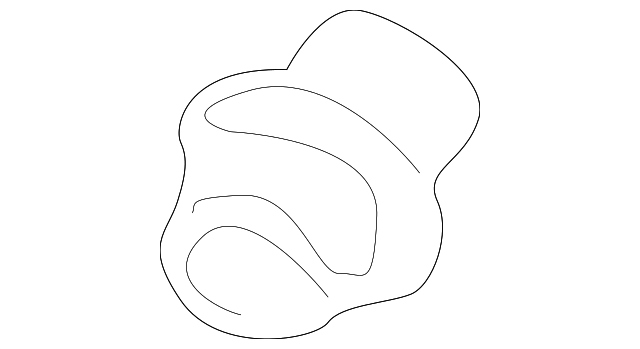 Front Deflector Nut - Volkswagen (4A0-805-163)