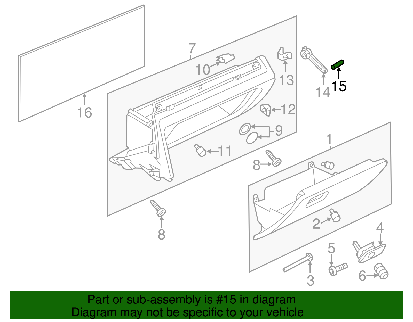 Stop Bolt - Volkswagen (1C1-880-802)