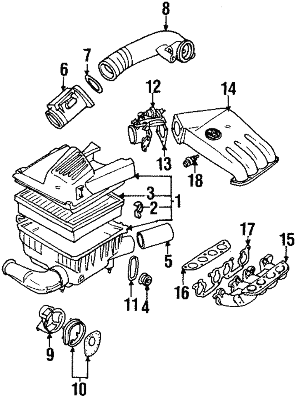 Gasket - Volkswagen (028-129-748)