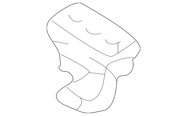 Sun-Visor Bracket - Volkswagen (3B0-857-561-B-8YS)