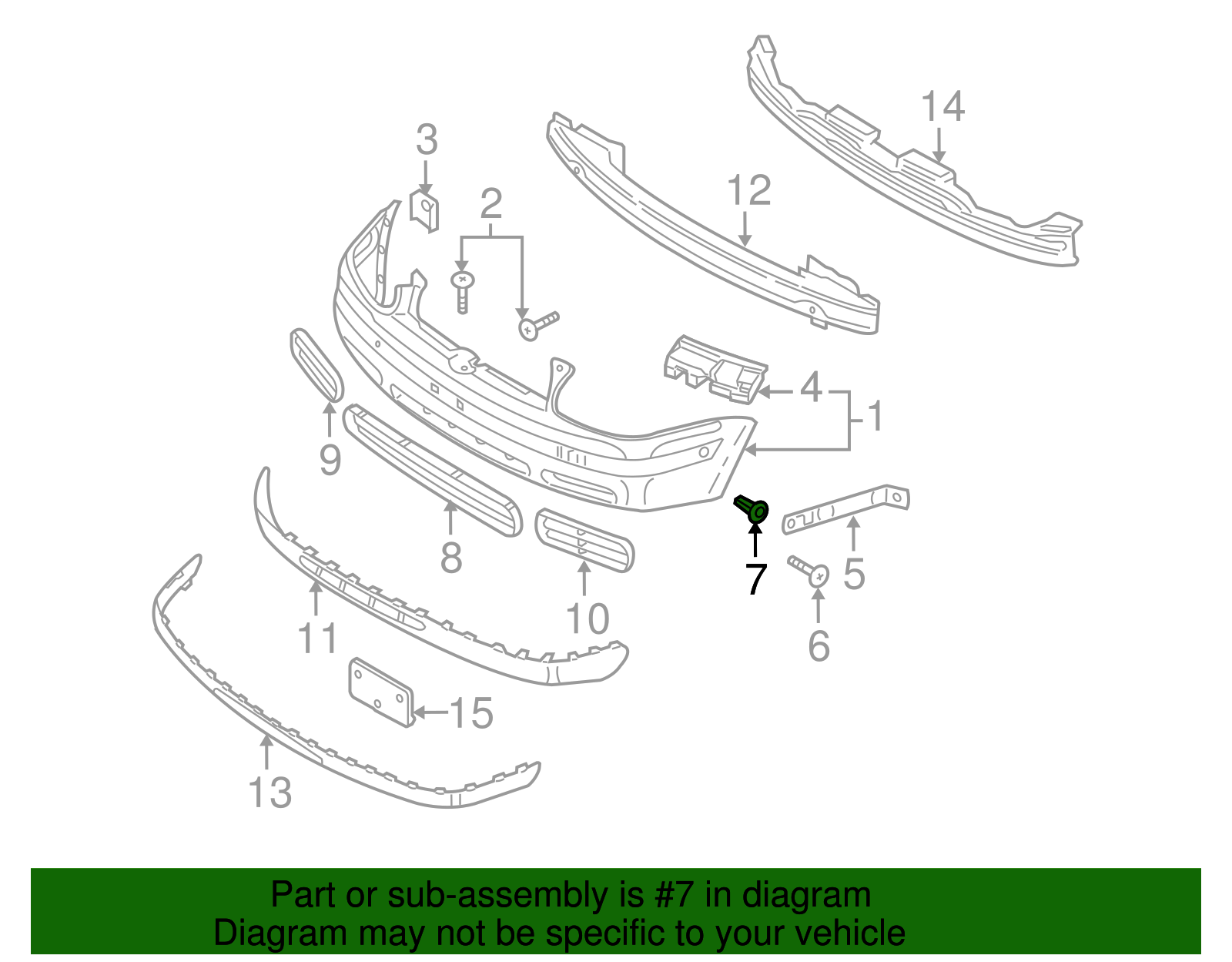 Guide Bracket Nut - Volkswagen (N-908-214-01)