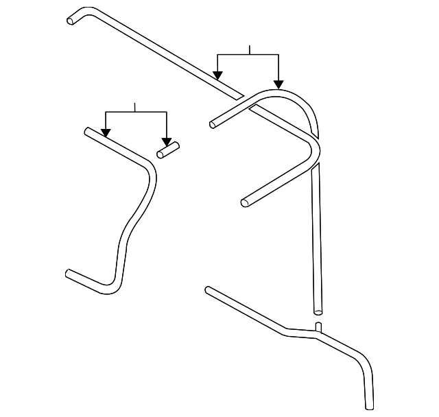 Vacuum Hose - Volkswagen (N-020-353-27)