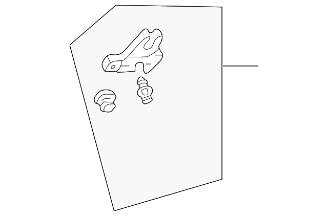 Lock - Volkswagen (3B5-827-505-M)