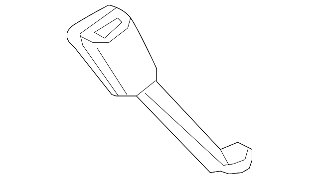 Buckle - Volkswagen (1C0-858-676-FSN)