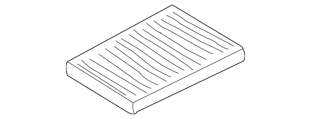 Cabin Air Filter - Volkswagen (1J0-819-644-A)